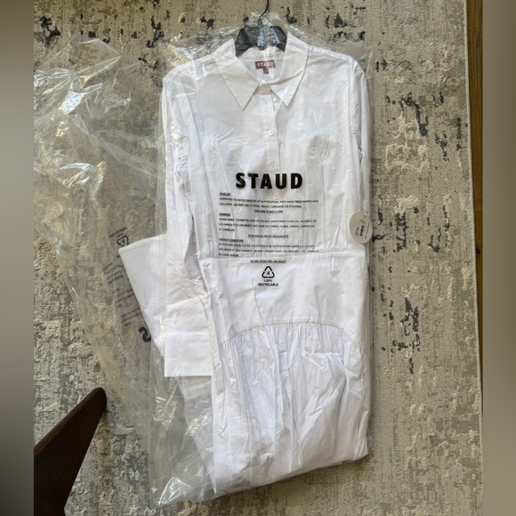 NWT Staud Rocco Dress 10 - Picture 3 of 5